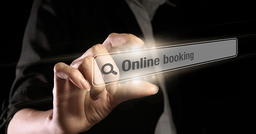 What should be considered when booking online?