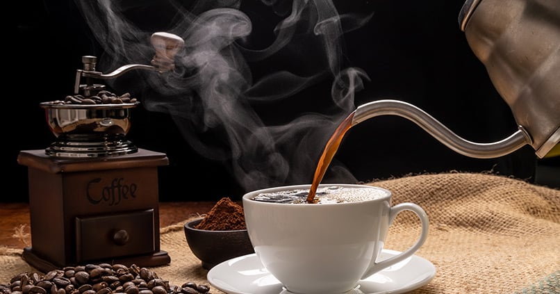 Kann zu heißer Kaffee krank machen?
