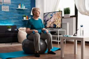 Der Gymnastikball für die Rückengesundheit – ideal für alle, die viel sitzen