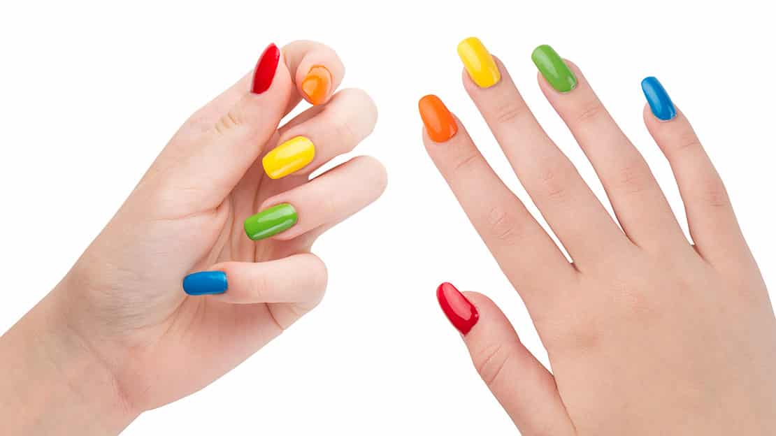 Rainbow Nails – der heiße Trend für die Nägel