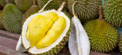 Die exotische Frucht Durian – sehr gesund und schwer zu essen