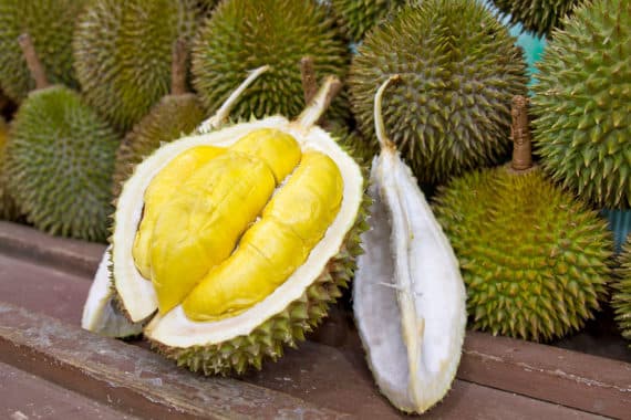 Die exotische Frucht Durian – sehr gesund und schwer zu essen