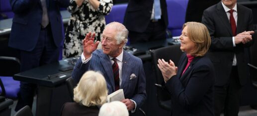 Charles beschwört im Bundestag deutsch-britische Freundschaft