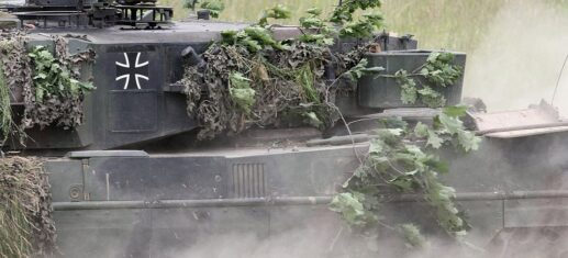 Deutsche Leopard-Panzer in der Ukraine angekommen