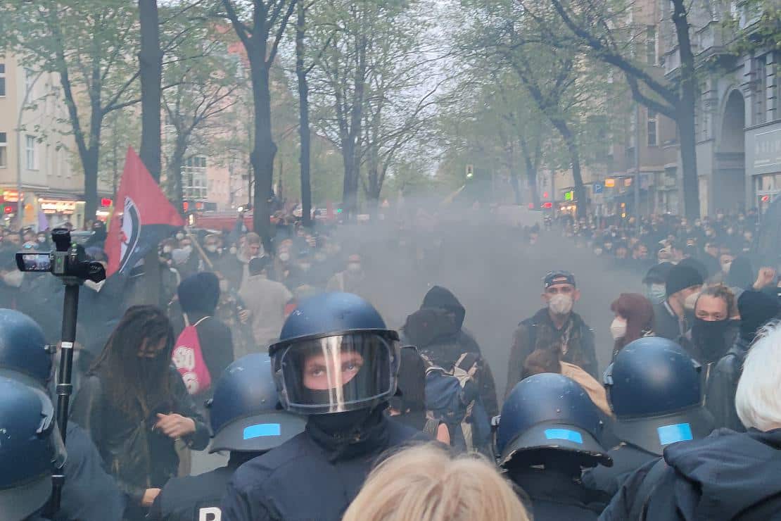Polizei rechnet mit 15.000 Teilnehmern bei 1.-Mai-Demo