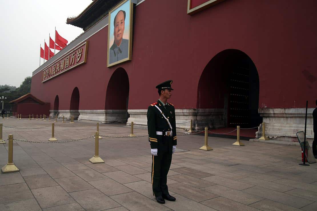 China gegen ausländische Einmischung in "interne Angelegenheiten"