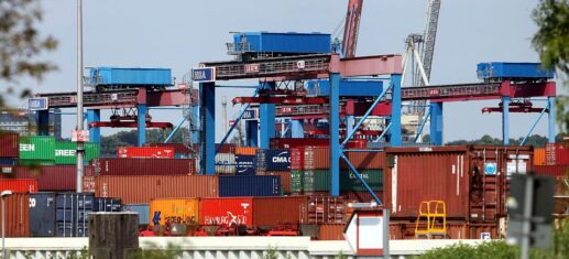 Exporte in Drittstaaten im April gesunken