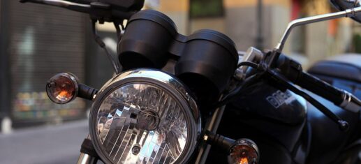 Prorussische Motorradrocker "Nachtwölfe" auf Tour nach Berlin