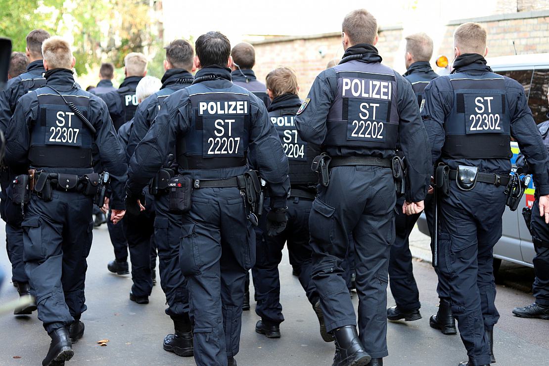 Großeinsatz der Polizei bei Eritrea-Festival in Gießen