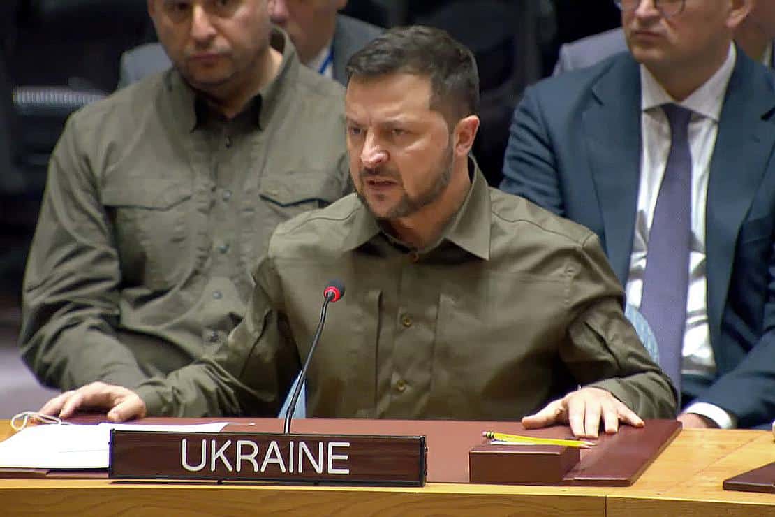 Selenskyj bezeichnet Vereinte Nationen als "machtlos"