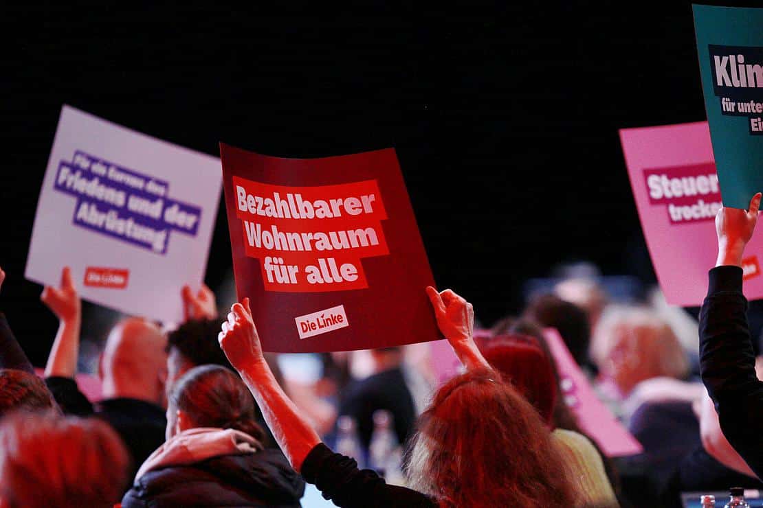 Linken-Treffen in Augsburg beendet