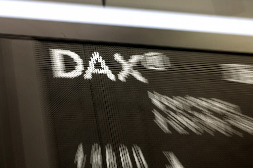 Dax am Mittag weiter im Minus – Warten auf EZB-Entscheid