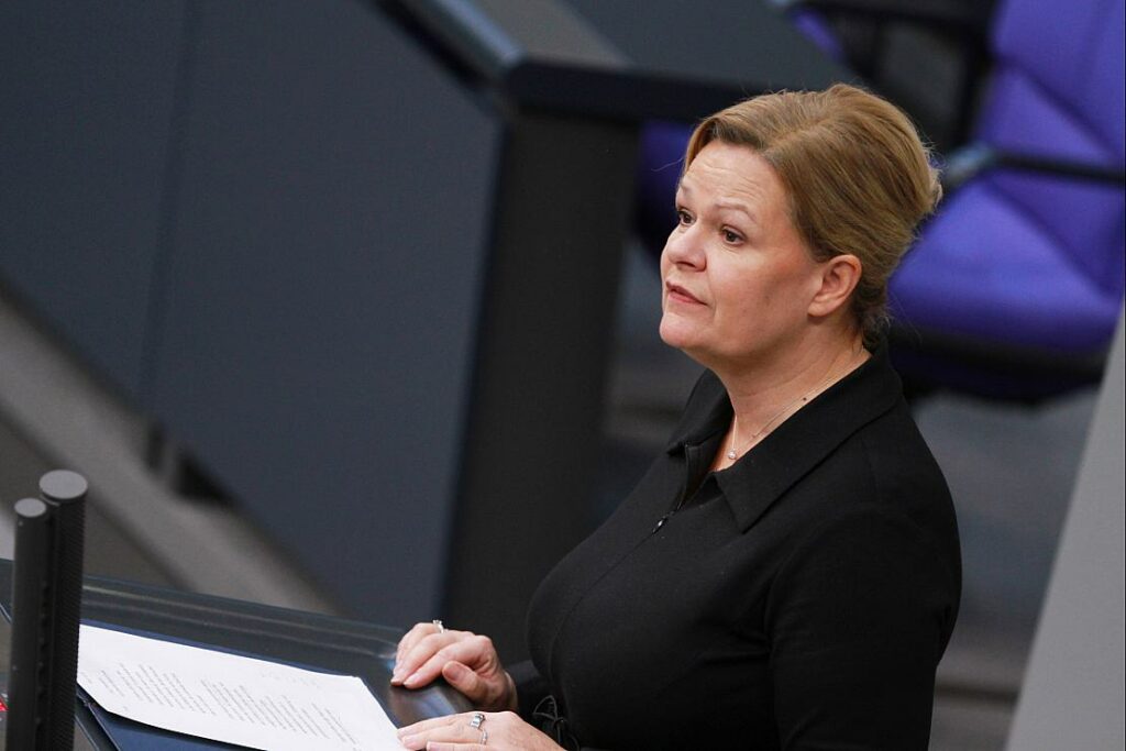 Faeser begrüßt Urteil zu Parteienfinanzierung