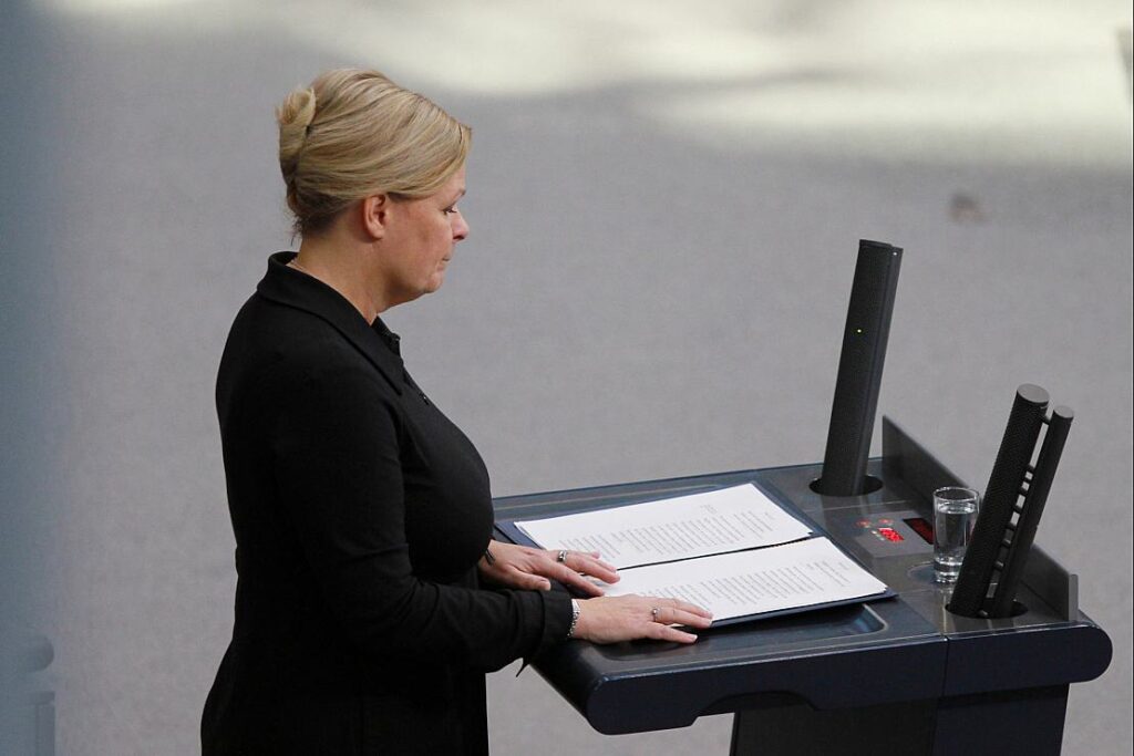 Faeser will "Widerstandskraft" des Rechtsstaats stärken