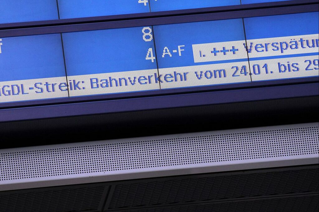 GDL-Streik beginnt im Güterverkehr