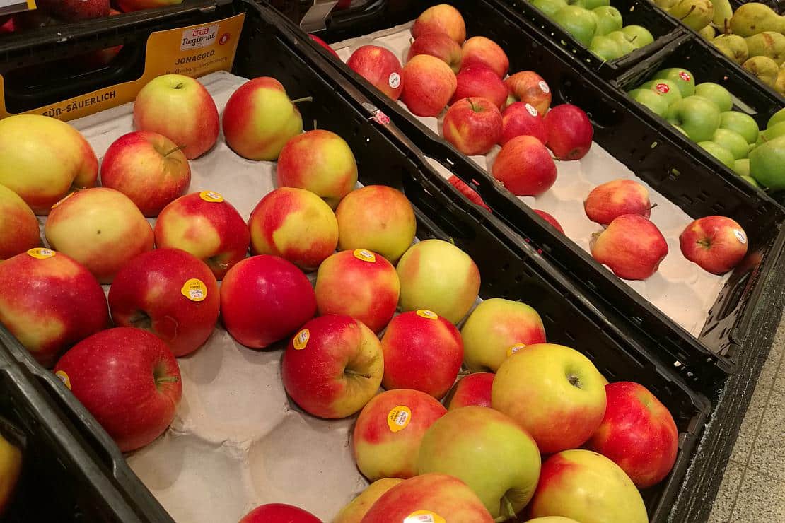 Ungünstige Witterungsverhältnisse sorgen für schlechte Apfelernte