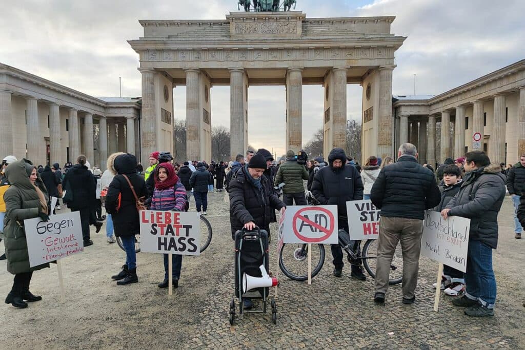 Viel Lob für Demonstrationen gegen Rechts