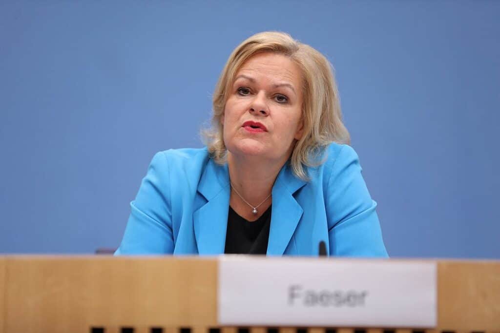 Faeser sieht Sicherheitsbehörden für Fußball-EM gut gerüstet