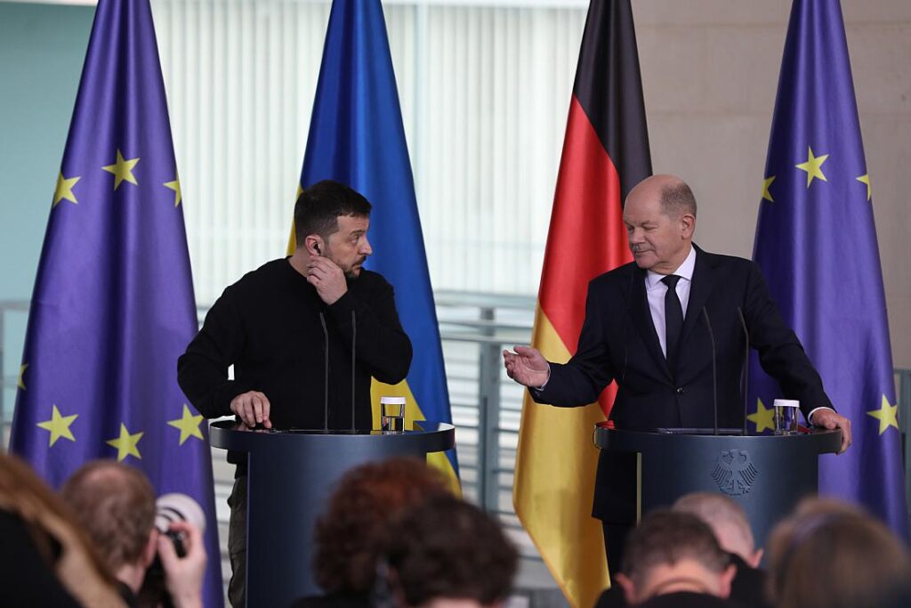 Selenskyj lobt Sicherheitsabkommen mit Deutschland