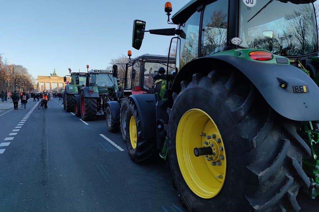 Union warnt nach neuen Bauernprotesten vor Verbotsdebatten