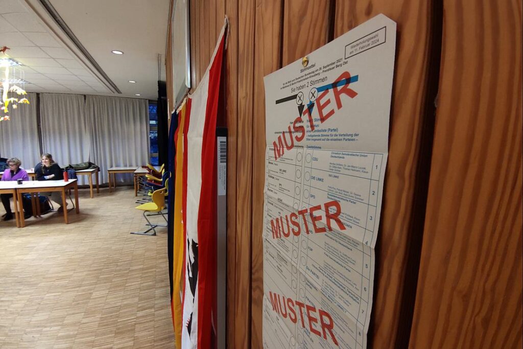 Wahllokale in Berlin geschlossen – Panne in Pankow
