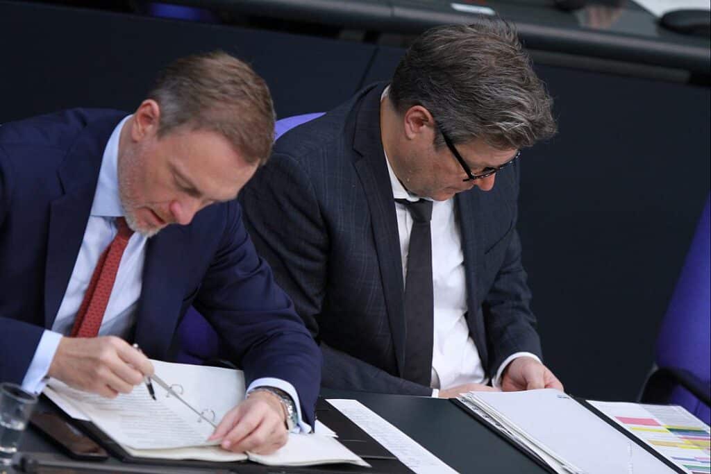 Bericht: Wirtschaftsgipfel mit Lindner und Habeck am Mittwoch