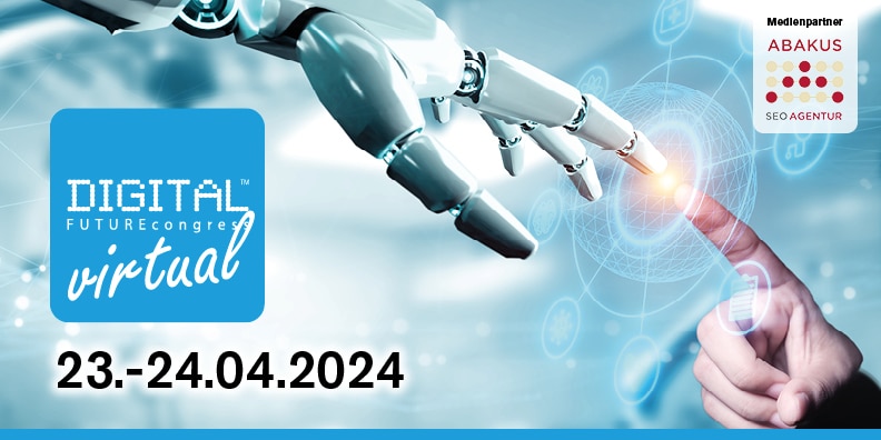 ABAKUS bei DIGITAL FUTUREcongress virtual 2024: Business-Digitalisierung mit Suchmaschinenoptimierung