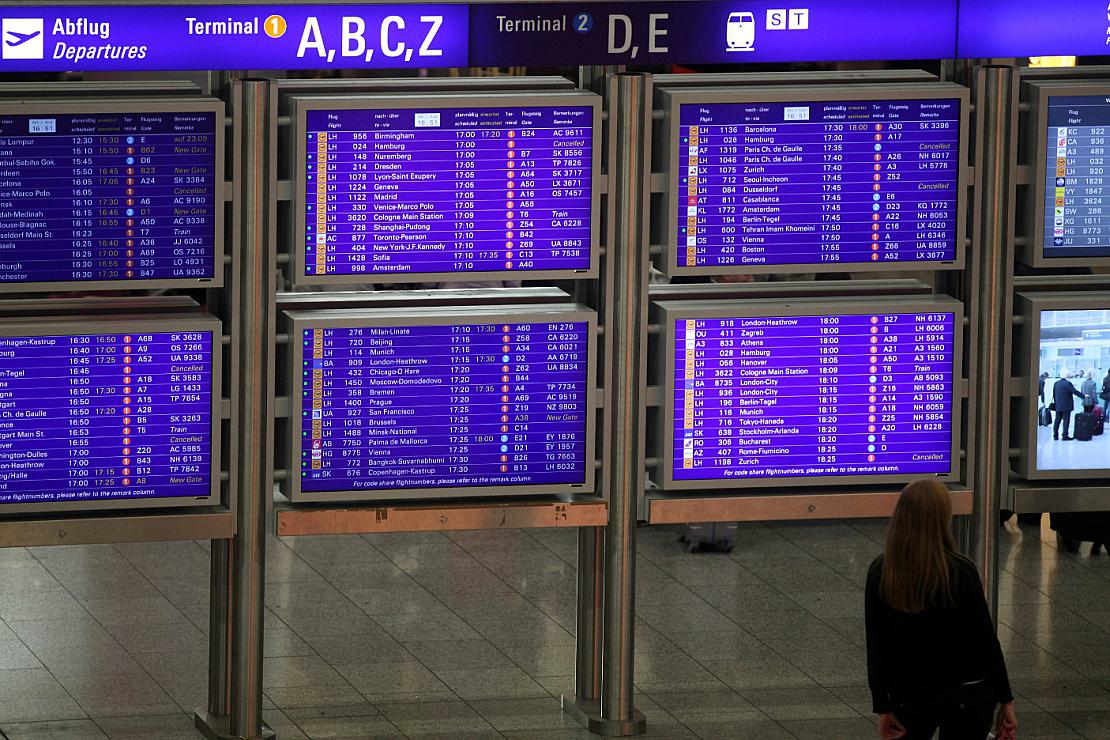Frankfurter Flughafen am Donnerstag für Zustieg gesperrt