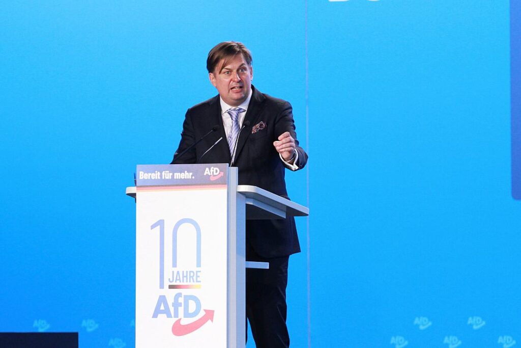 Tiktok drosselt Reichweite von AfD-Spitzenkandidat Krah
