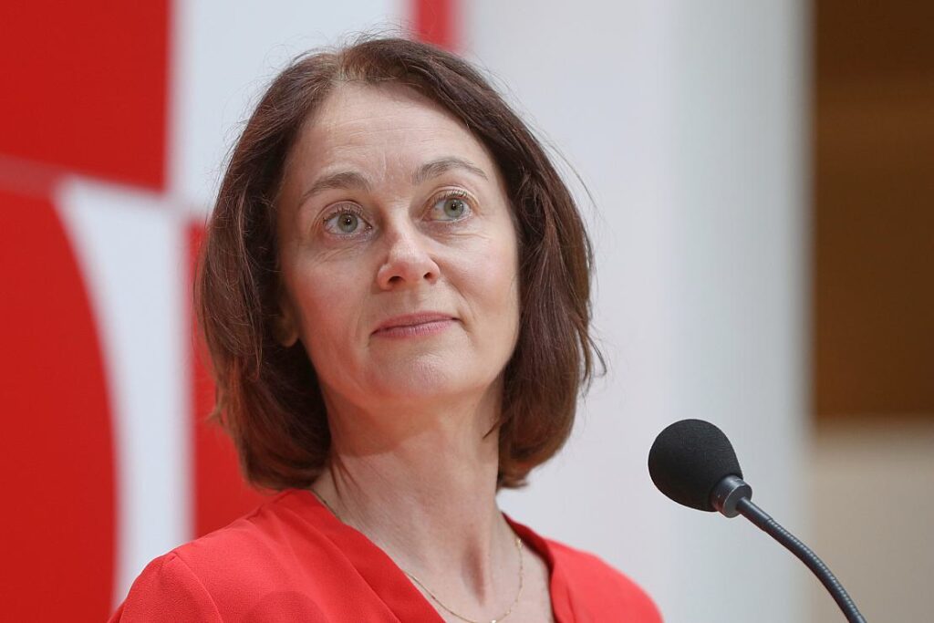 Barley sieht in AfD Sicherheitsrisiko für Deutschland