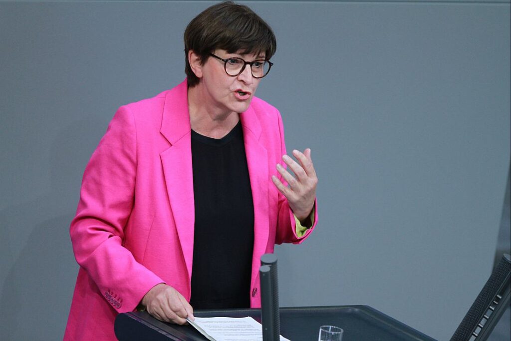 Esken findet mutmaßlich geplante Sabotageakte "erschreckend"