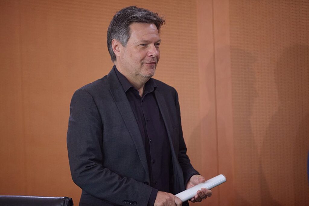 Habeck zu Besuch in Kiew eingetroffen