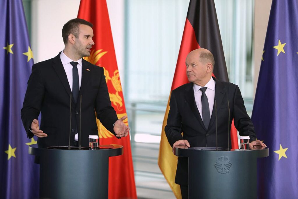 Montenegro: Scholz sichert Spajic Unterstützung für EU-Beitritt zu