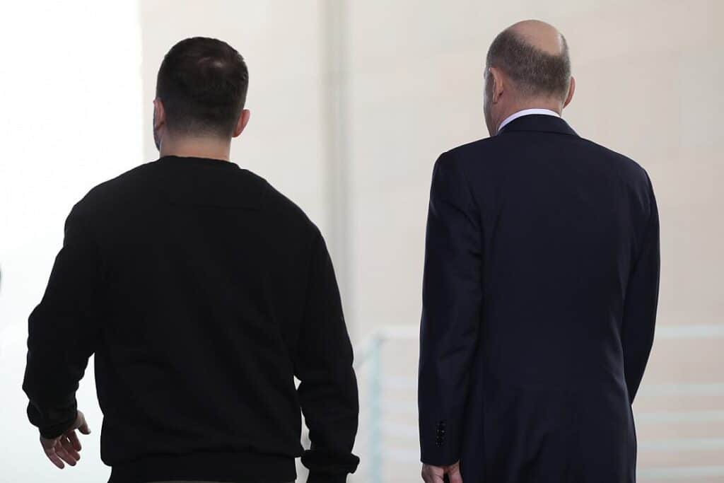 Scholz hat mit Selenskyj telefoniert