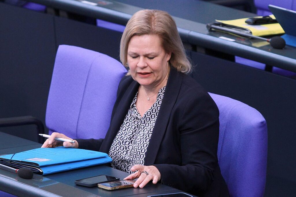 Faeser sieht AfD-Urteil als Zeichen für "wehrhafte Demokratie"