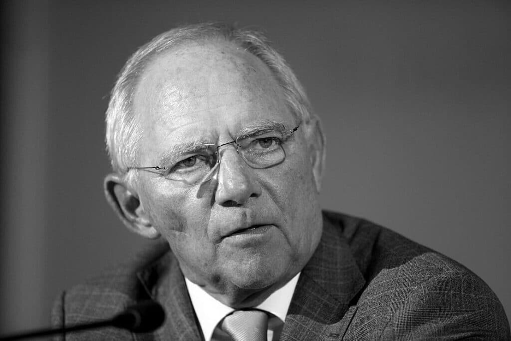 Grab von Wolfgang Schäuble geschändet