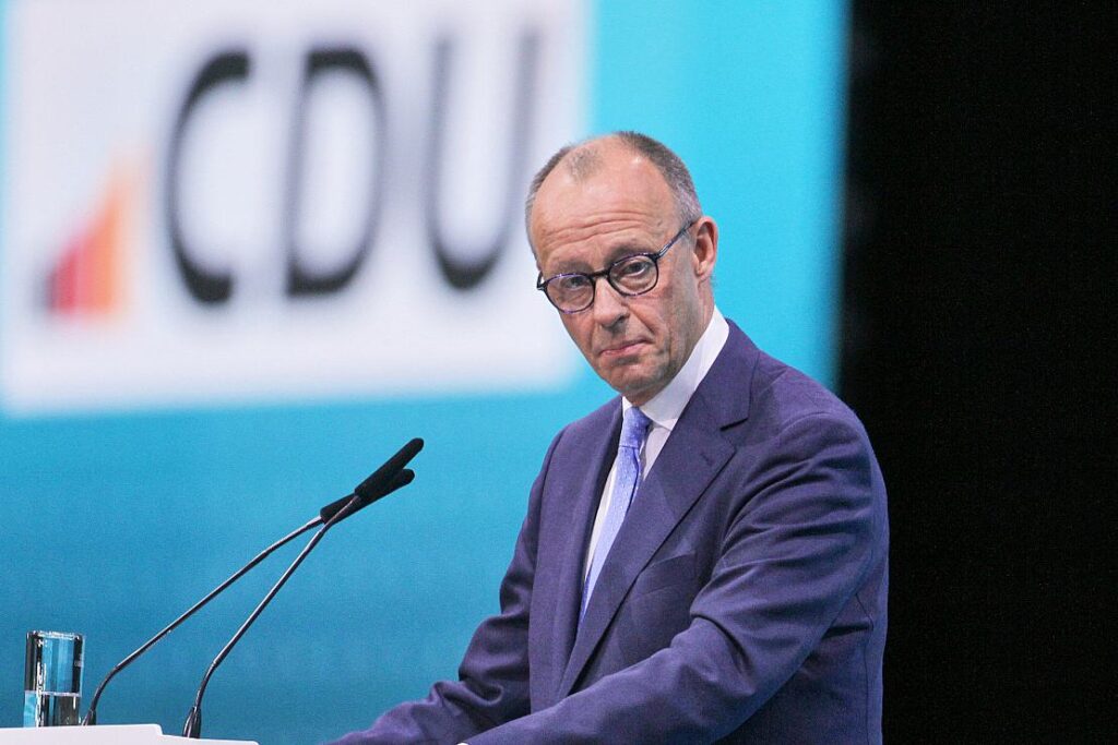 Merz beschwört auf Parteitag Gemeinsamkeit von CDU und CSU