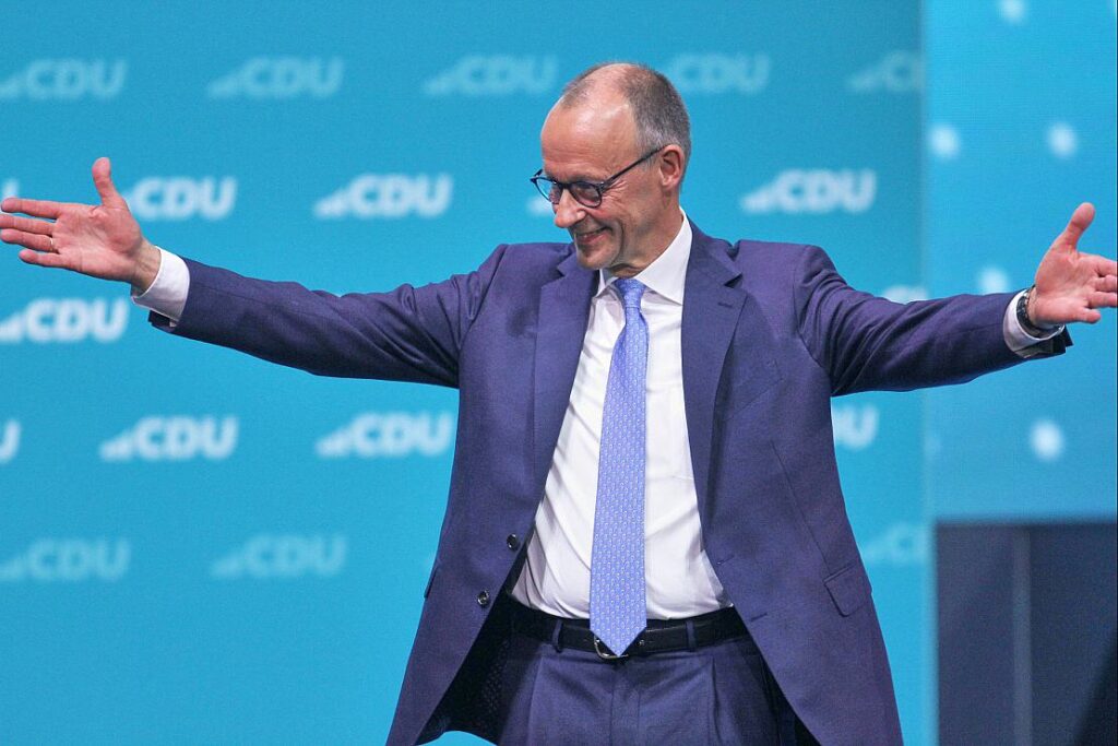 Merz mit knapp 90 Prozent als CDU-Chef wiedergewählt