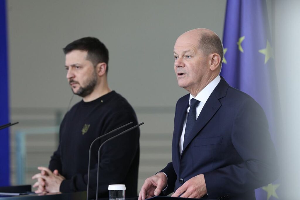 Scholz hat mit Selenskyj telefoniert