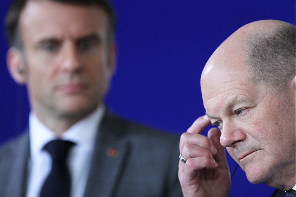Scholz und Macron rufen Israel zu Einhaltung des Völkerrechts auf