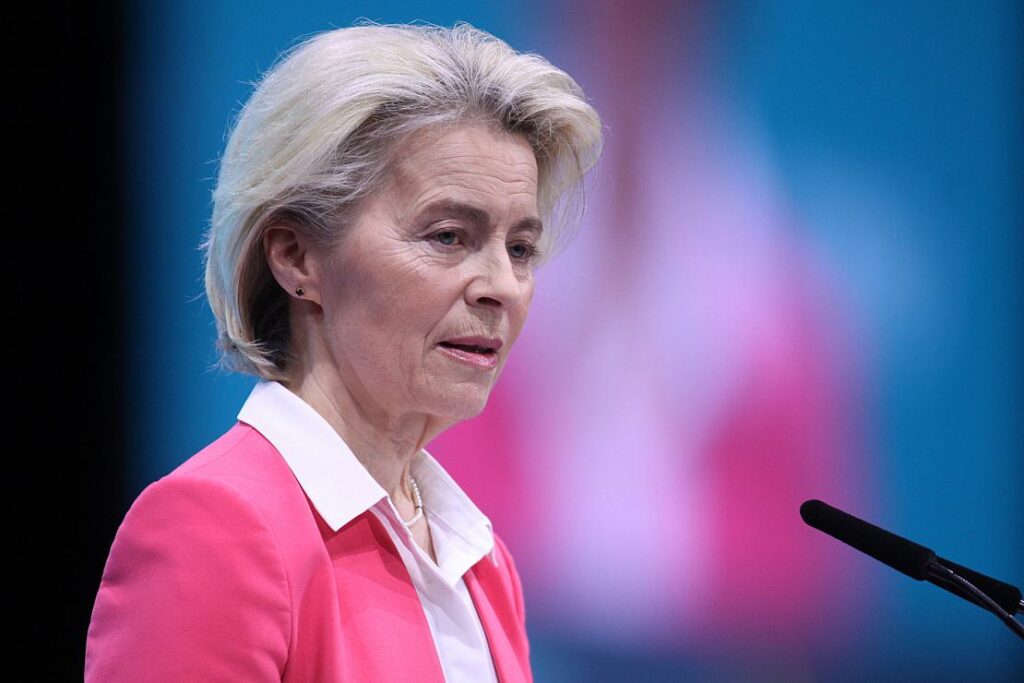 Von der Leyen weicht Frage nach Zusammenarbeit mit EKR aus