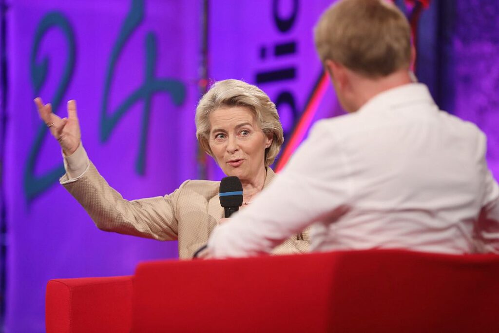 Von der Leyen will nicht mit Le Pen kooperieren – offen für Meloni