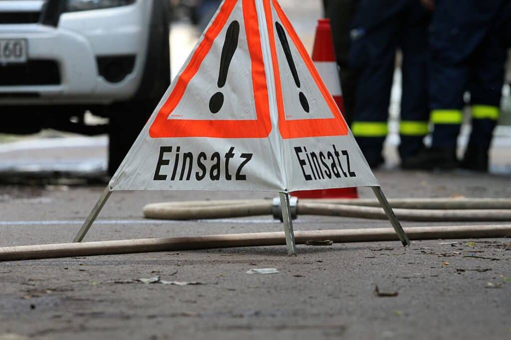 Dammbruch im oberbayerischen Landkreis Pfaffenhofen