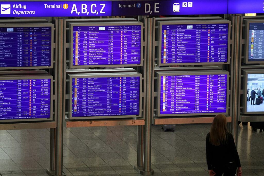 Flugbetrieb in Frankfurt läuft wieder an