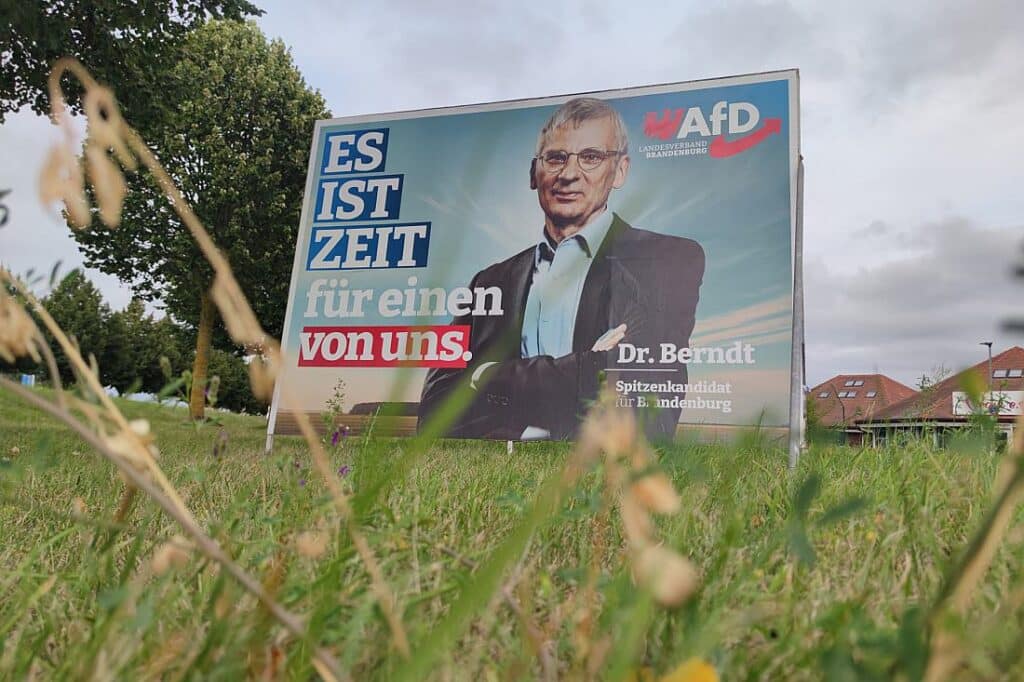 Politbarmeter: AfD in Brandenburg weiter vorn – SPD holt etwas auf