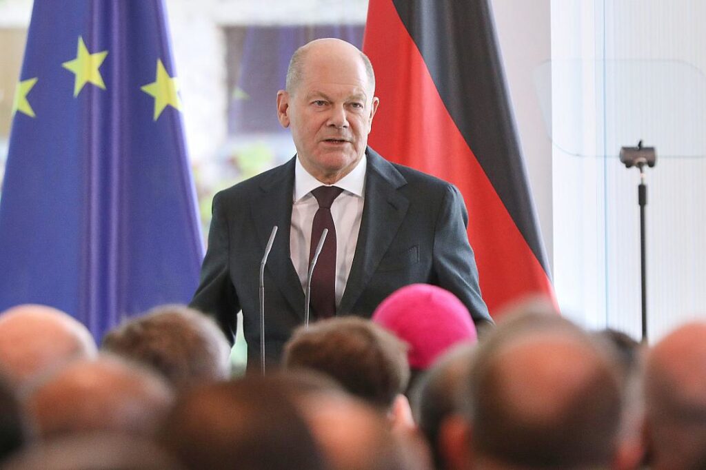 Scholz empfängt Botschafter und wirbt für Freihandelsabkommen