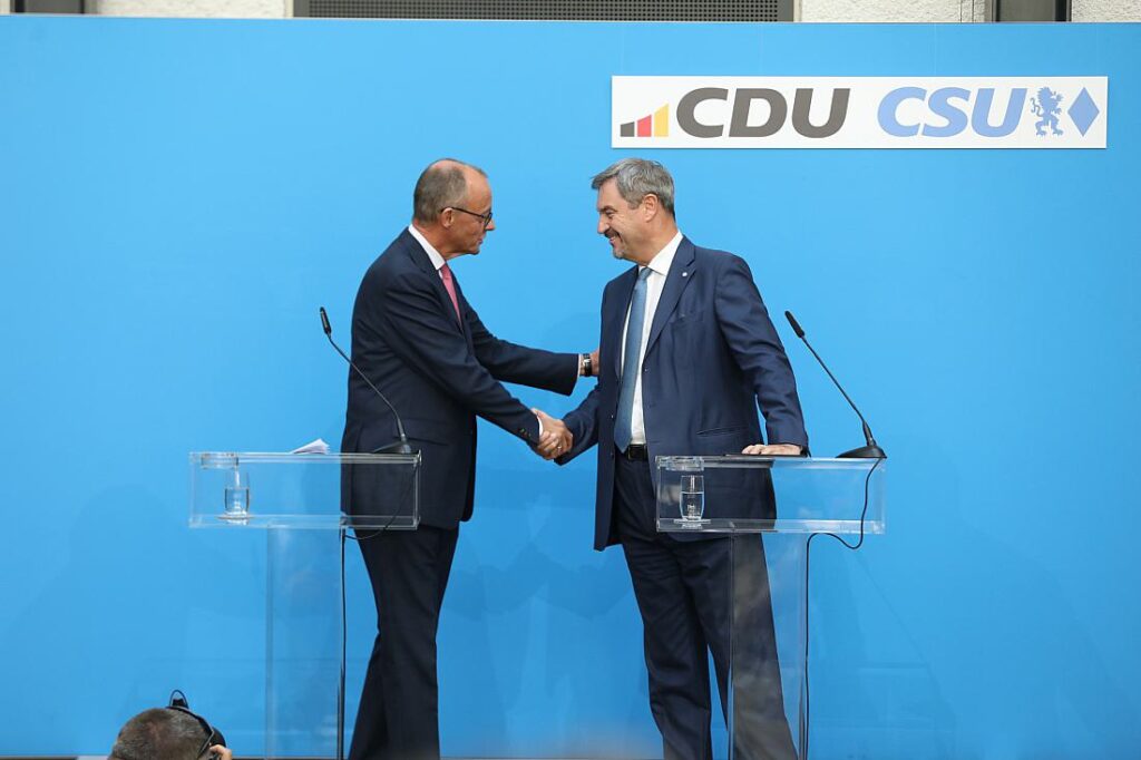 Söder macht Weg für Kanzlerkandidatur von Merz frei