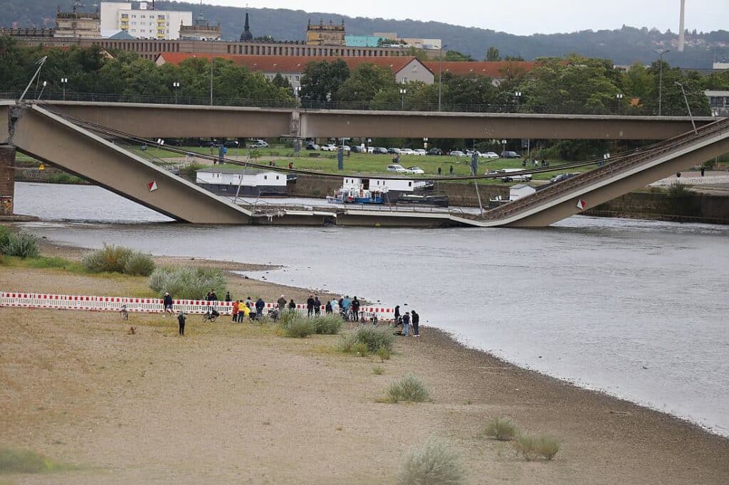 Union fordert Infrastrukturoffensive nach Brückeneinsturz in Dresden