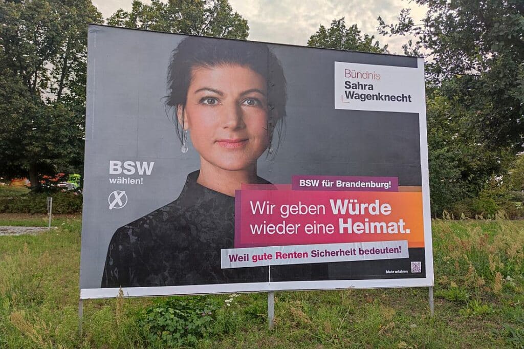 Demokratieforscher sieht bei Wagenknecht Methoden einer "Kaderpartei"