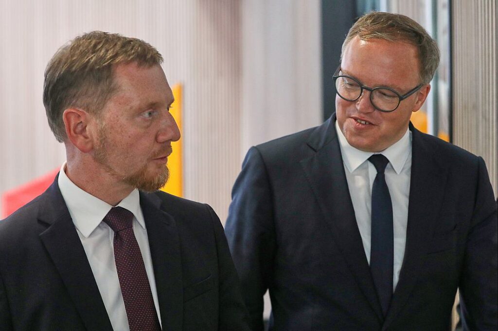Kretschmer, Woidke und Voigt: Russland zu Verhandlungen einladen